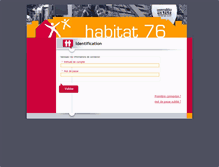 Tablet Screenshot of espacelocataire.habitat76.fr